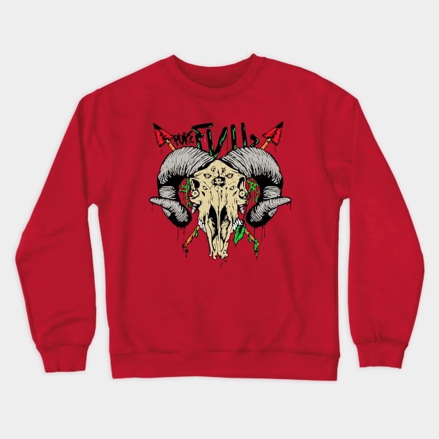 Deer Horn dead Crewneck Sweatshirt by Spectrum